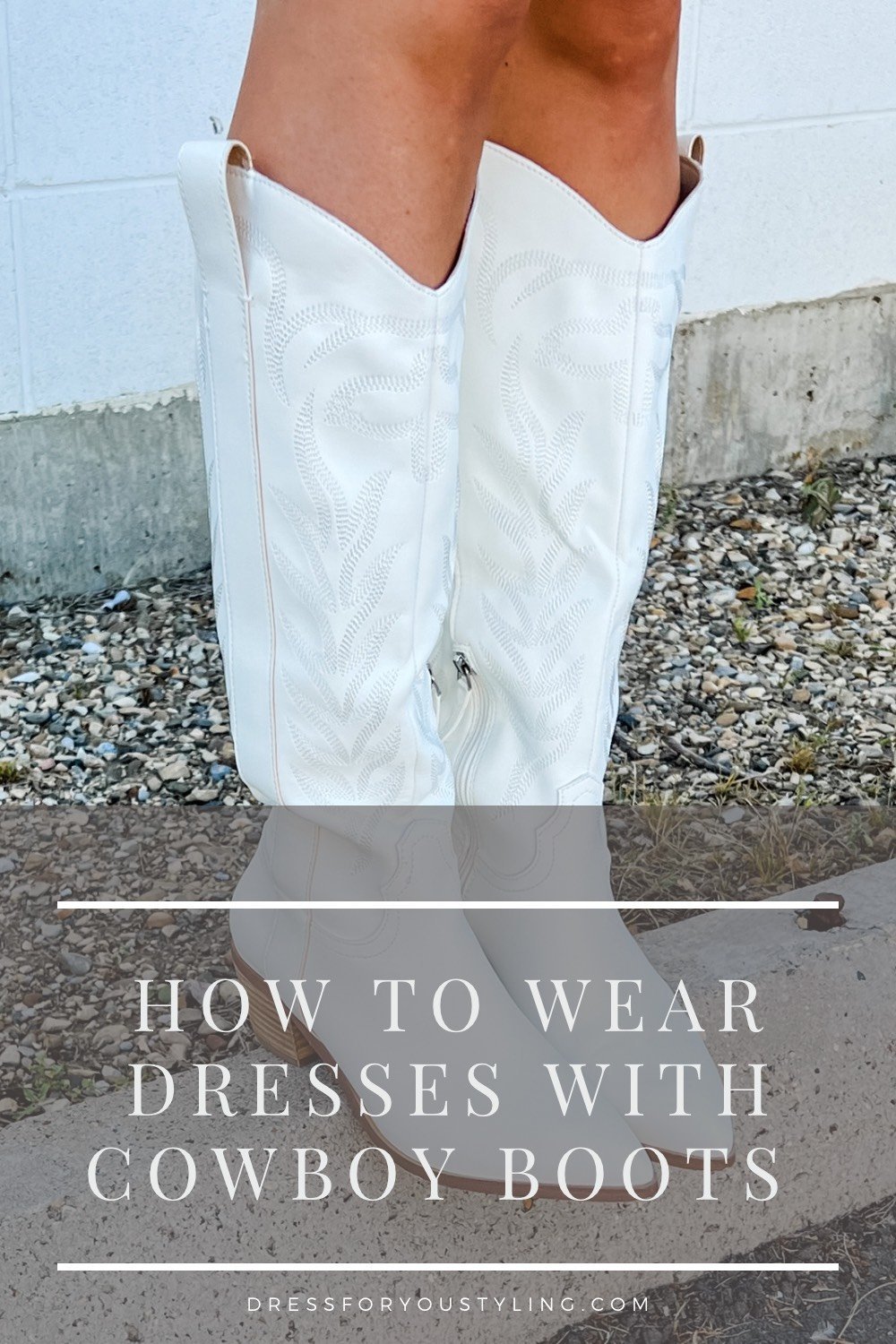 How to Wear a Dress With Cowboy Boots: Style Unleashed